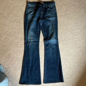 Citizens of Humanity Fleetwood High Rise Flare size 29. Inseam 34”